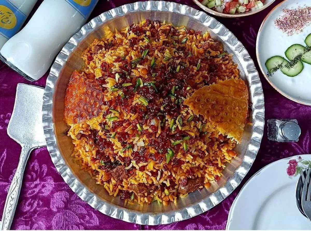 روش پخت لپه پلو مجلسی