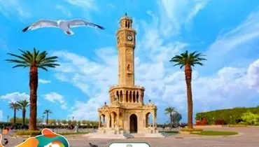 برج ساعت، نماد شهر ازمیر ترکیه