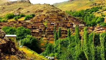 روستای توریستی و پلکانی معروف به ماسوله زاگرس + عکس