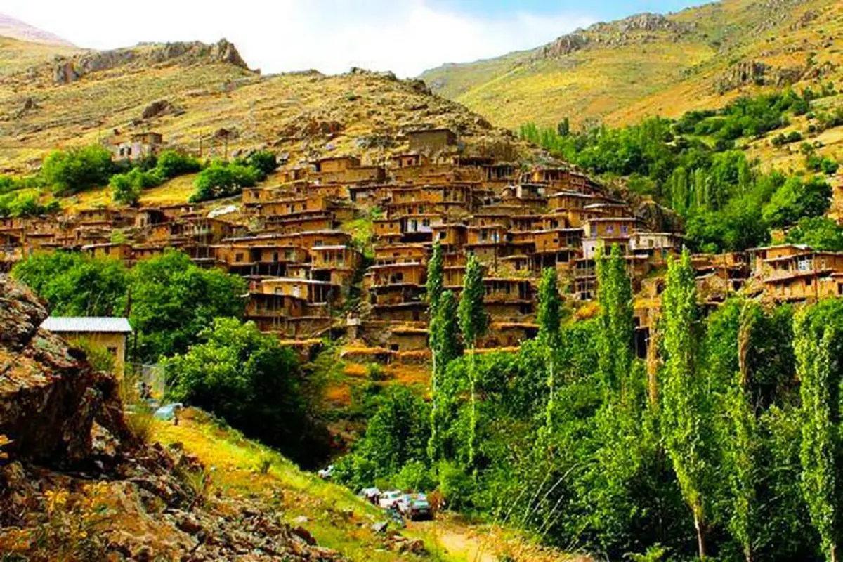 روستای توریستی و پلکانی معروف به ماسوله زاگرس + عکس