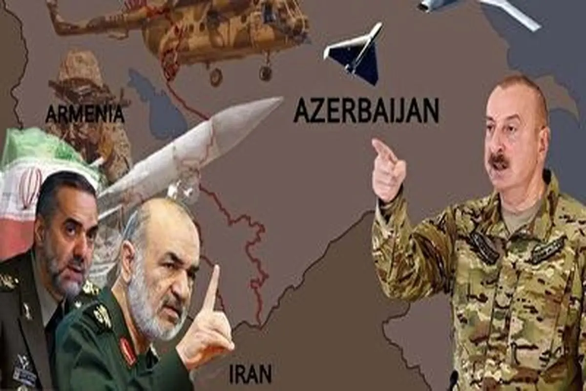 ویدئویی از شبیه سازی جنگ ایران و آذربایجان