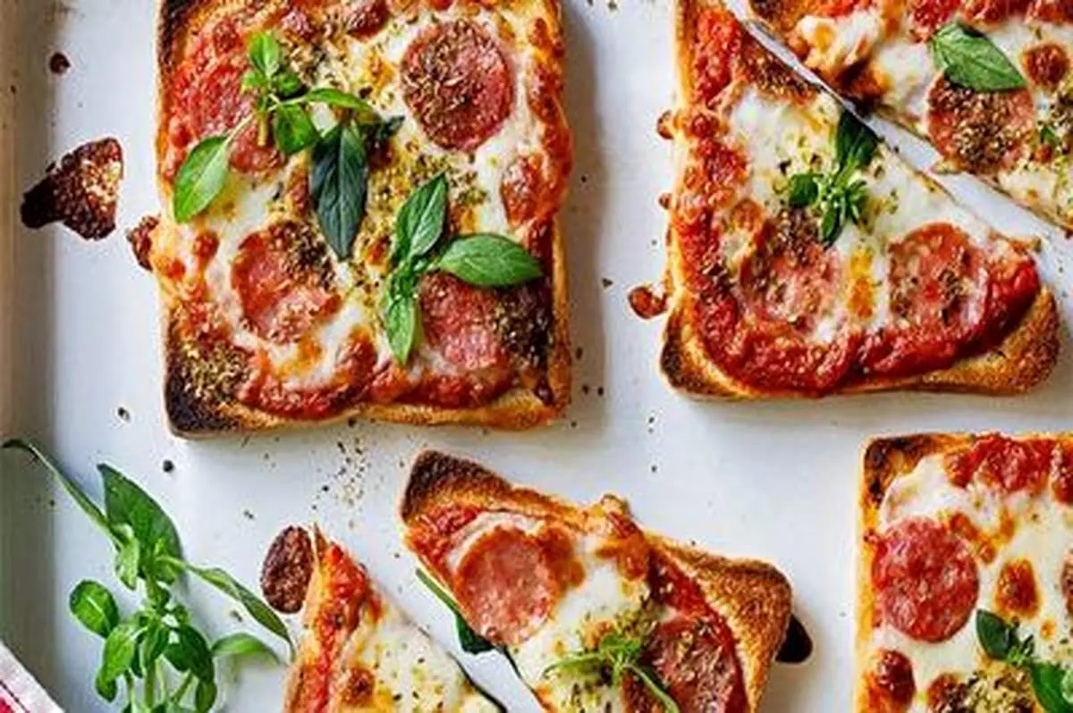 طرز تهیه سه سوته اسنک پیتزایی + فیلم