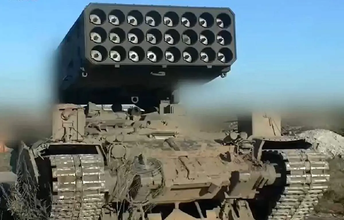 تصاویری از نخستین تحویل سیستم های شعله افکن سنگین "توس- ۱" به نیروهای هوابرد روسیه