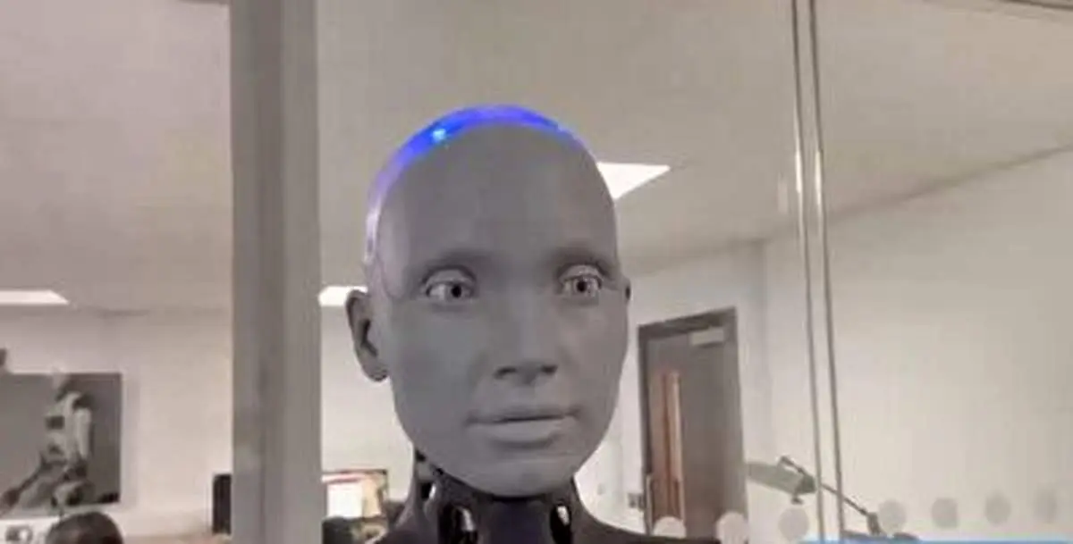 شگفتی جدید از ربات انسان نمای پیشرفته Ameca + فیلم