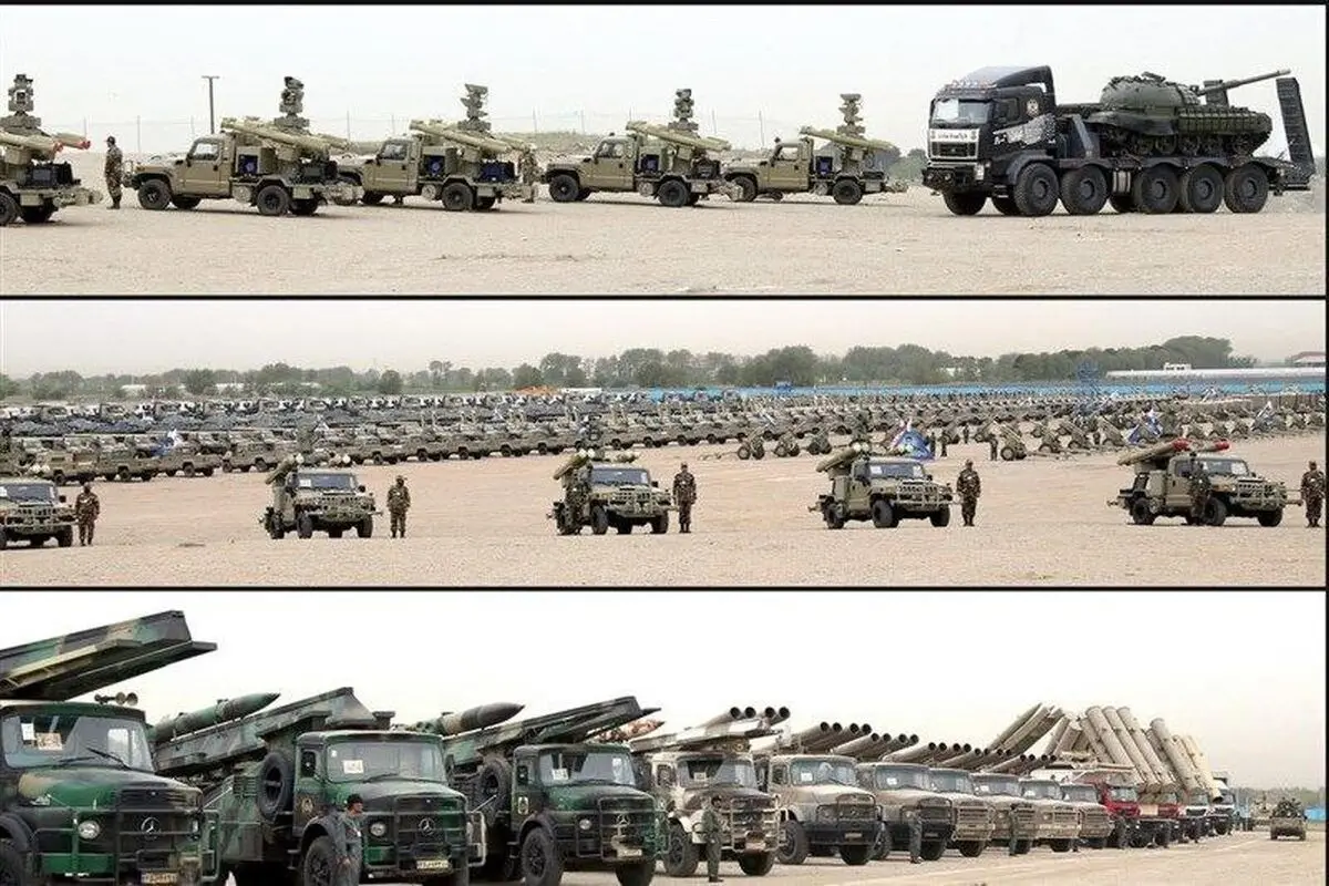 الحاق ۱۰۸۰ واحد از انواع مختلف تجهیزات و تسلیحات جدید به ارتش+ تصاویر
