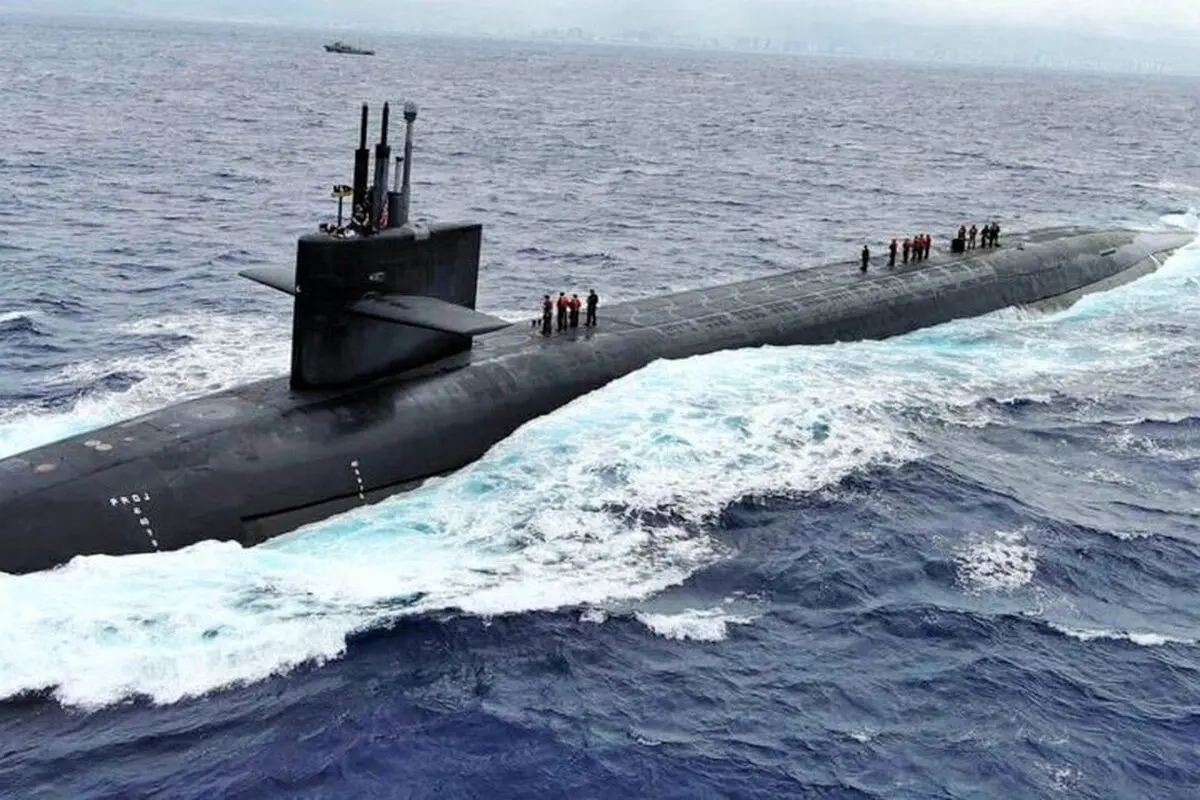 جدیدترین و پیشرفته ترین زیردریایی کلاس اوهایو نیروی دریایی آمریکا+ عکس