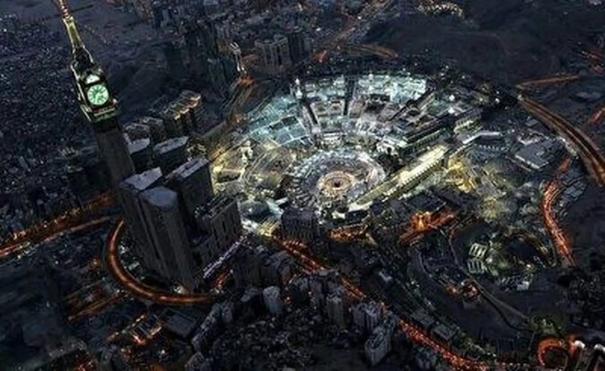 تصاویری حیرت انگیز هوایی از مسجد الحرام+ فیلم