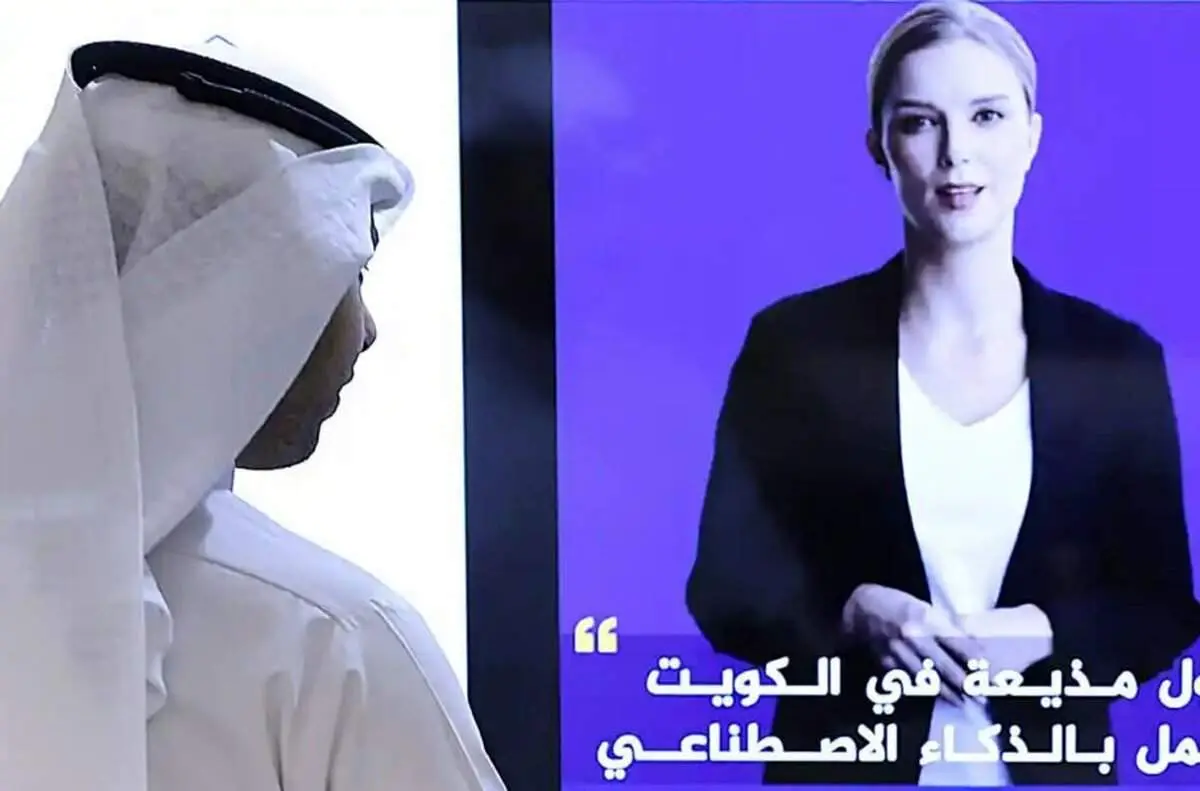معرفی اولین مجری مبتنی بر هوش مصنوعی+ فیلم