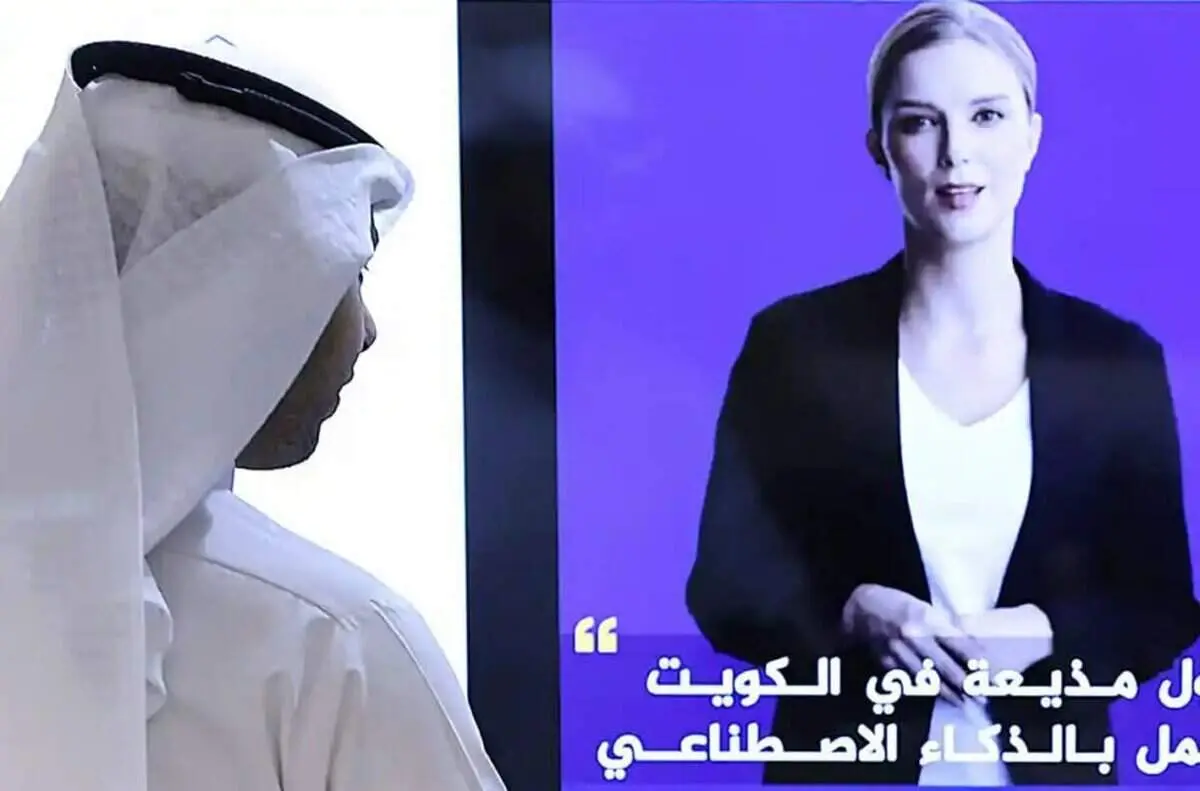 معرفی اولین مجری مبتنی بر هوش مصنوعی+ فیلم