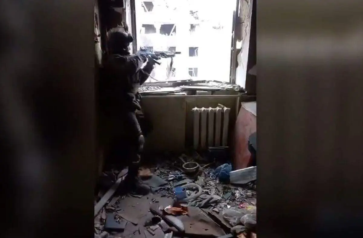 فرار حیرت انگیز سرباز اوکراینی از مرگ+ فیلم