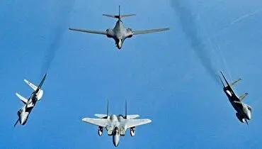 در بحبوحه درگیری ارتش و نیروهای واکنش سریع؛ جت های جنگنده به پرواز درآمدند+ فیلم