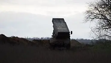 انهدام توپخانه اوکراین توسط سامانه موشکی "تورنادو" روسیه + فیلم