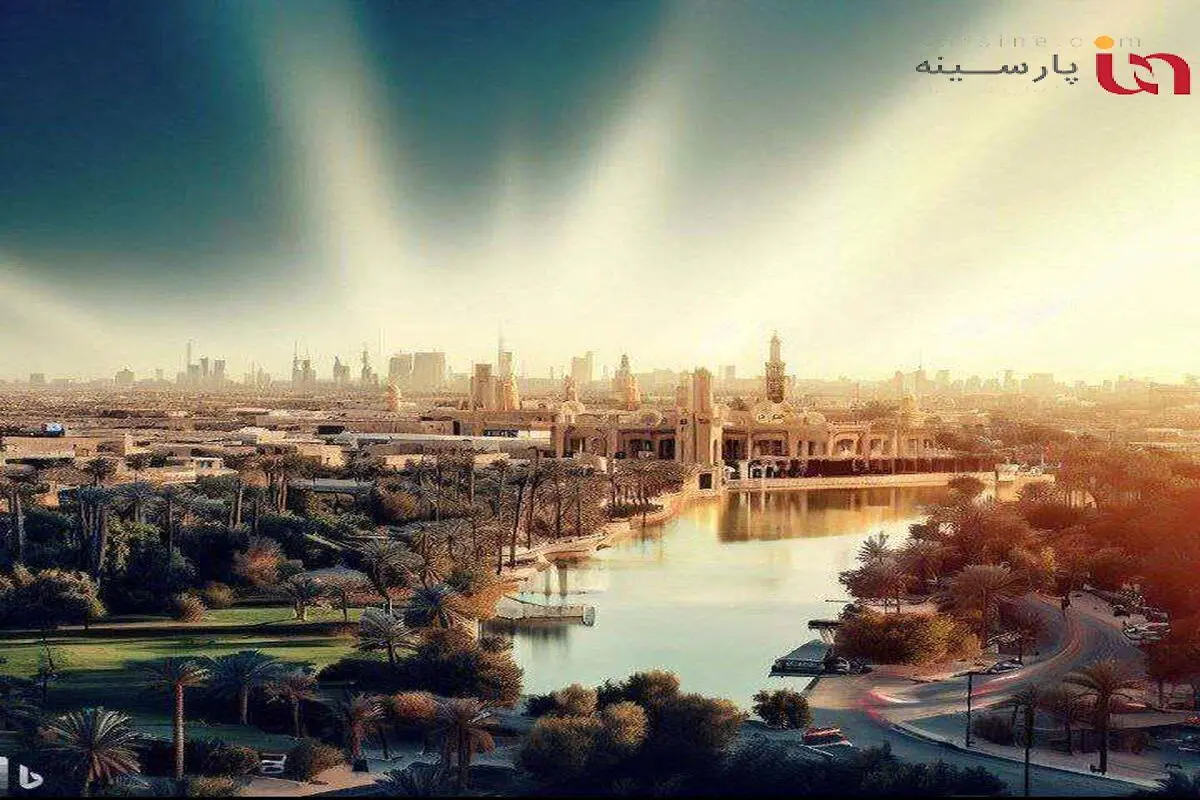 تصویرسازی هوش مصنوعی ماکروسافت از اهواز و خرمشهر ۱۰۰ سال آینده + تصاویر