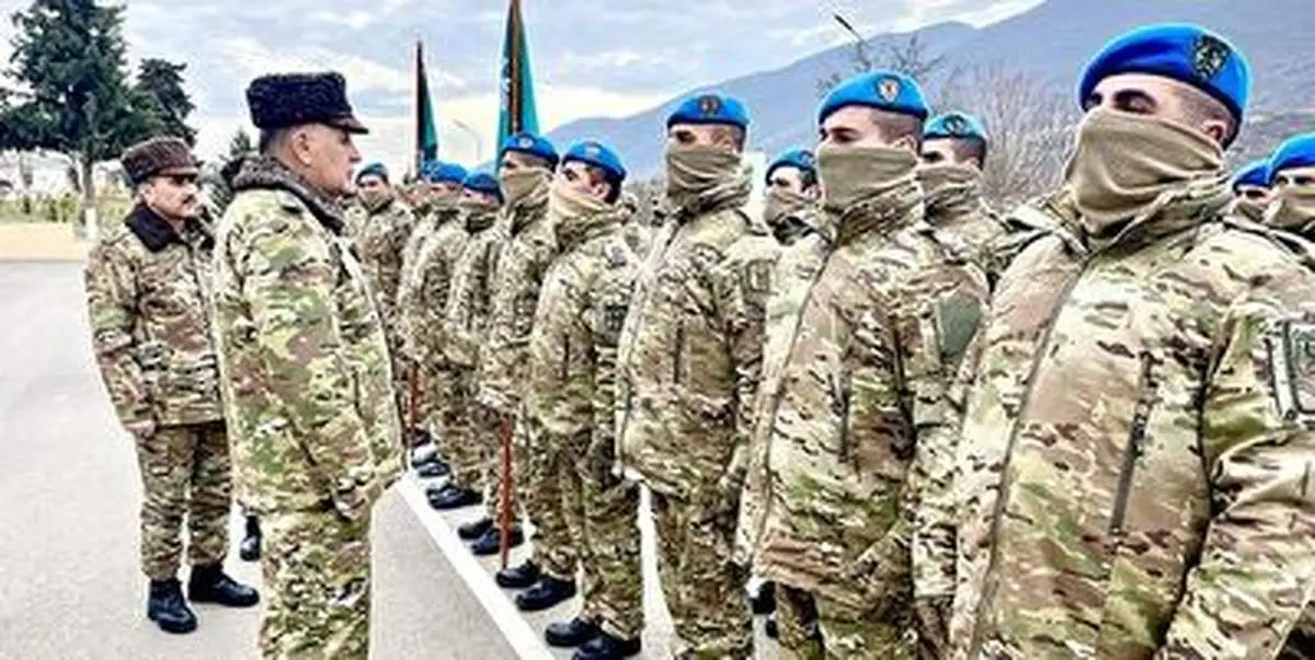 تمرین کماندوهای ارتش باکو+ فیلم