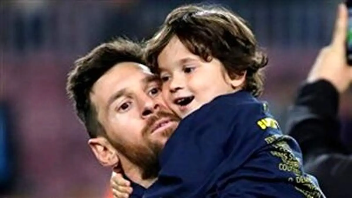 تکتیک باورنکردنی پسر لیونل مسی + فیلم