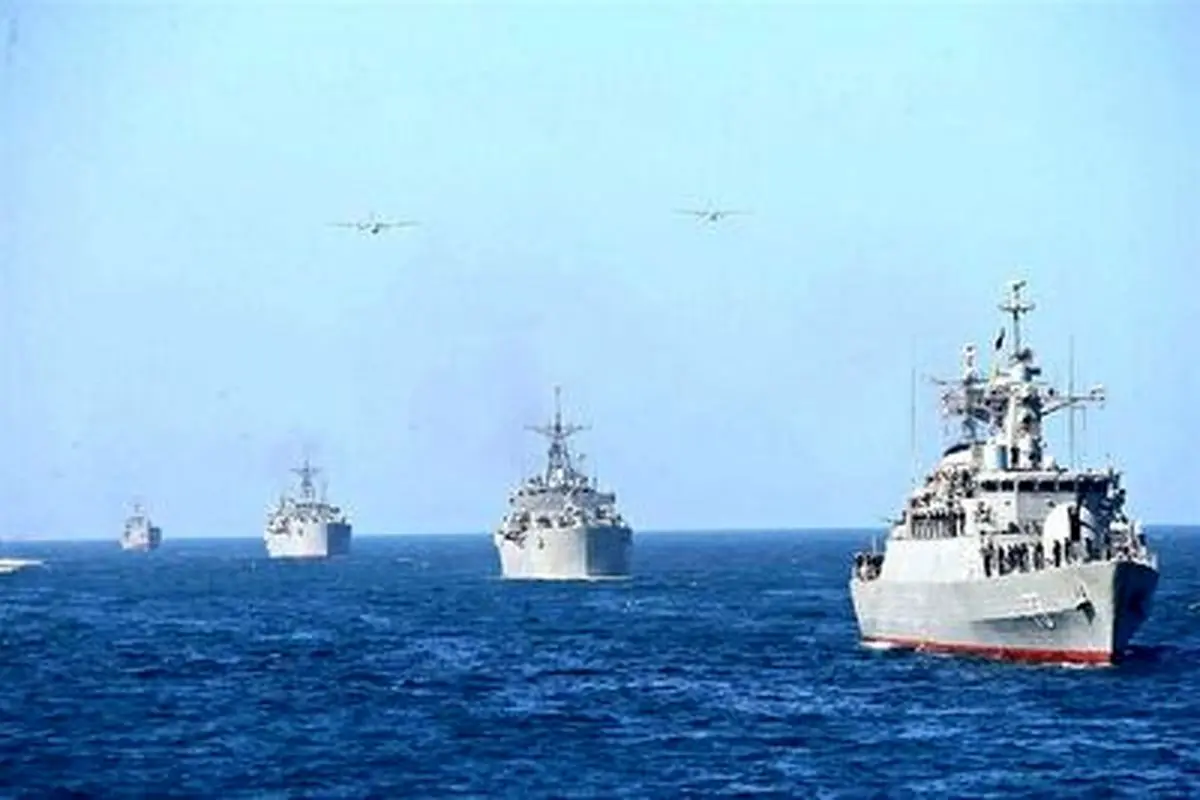 رژه نیروی دریایی ارتش در آب های نلیگون خلیج فارس+ فیلم