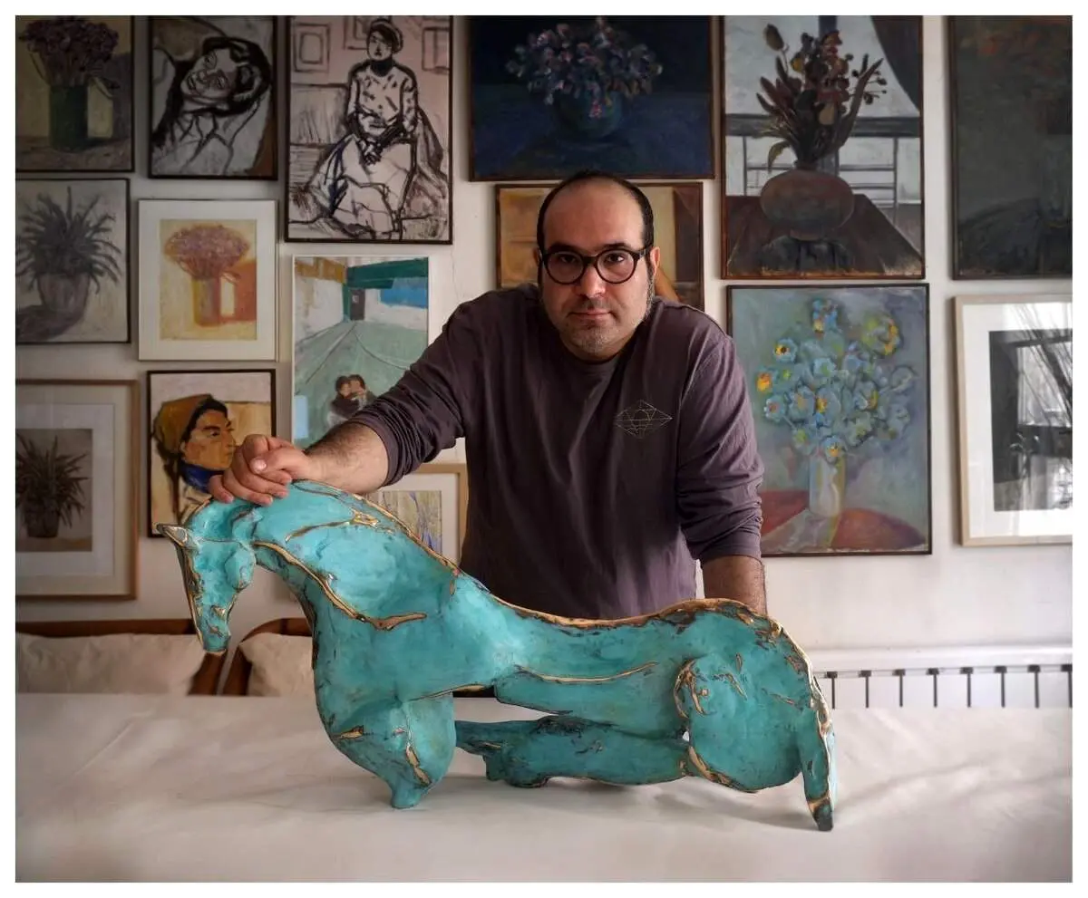 امین آقایی هنرمندی از جنس رنگ