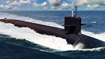 ویدیویی دیدنی از رهگیری زیردریایی آمریکا در تنگه هرمز+ فیلم