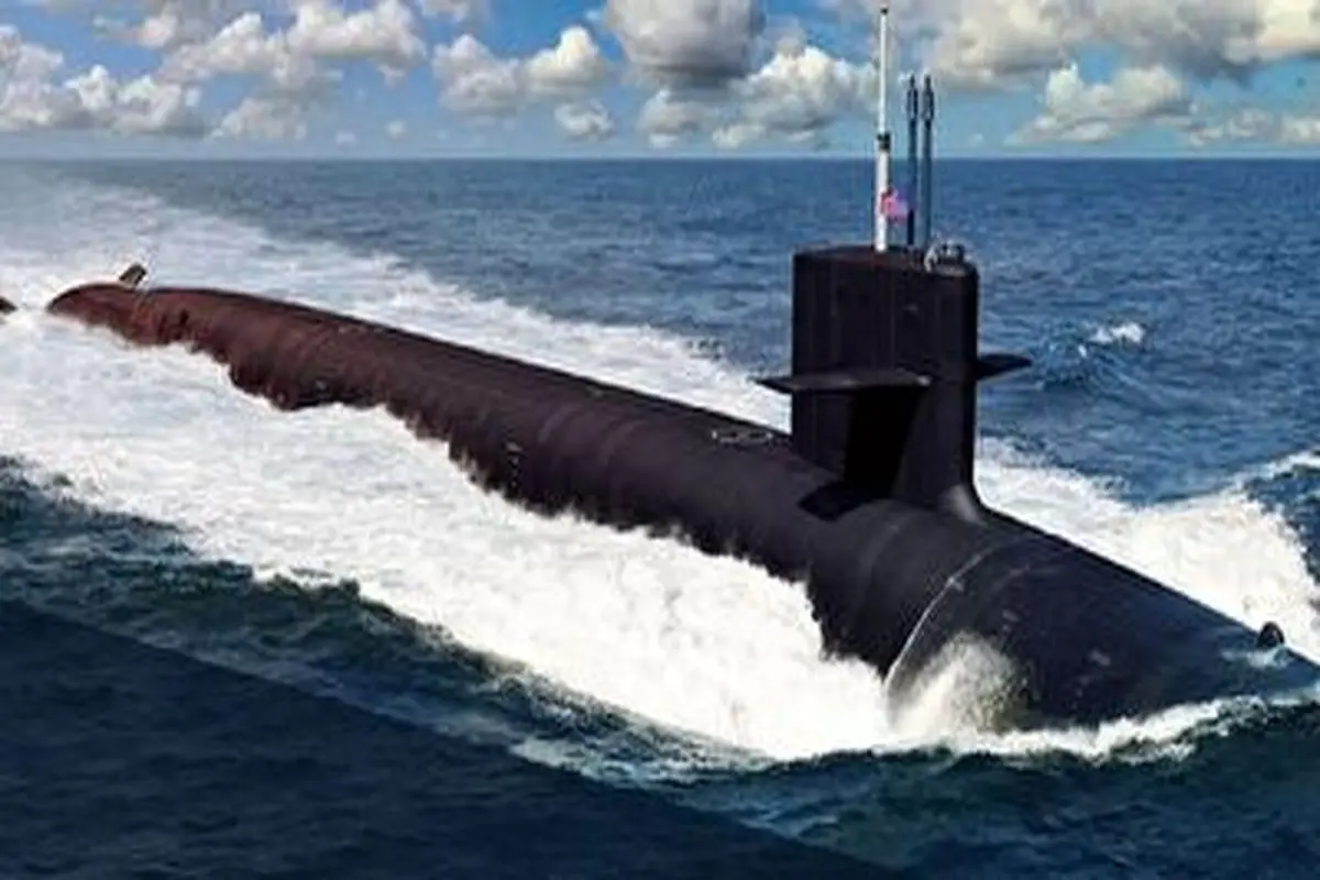 ویدیویی دیدنی از رهگیری زیردریایی آمریکا در تنگه هرمز+ فیلم