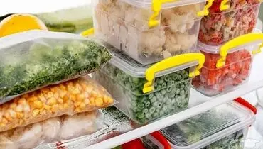 این مواد را طبقه  بالای فریزر نگذارید