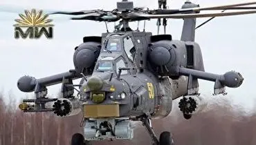 ویدئویی از عملیات هلیکوپتر‌های تهاجمی میل-۲۸ در جنگ اوکراین
