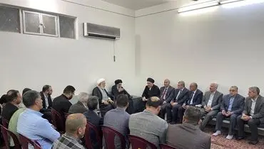 دیدار پزشکان نجف اشرف با حضرت آیت الله سیستانی+ تصاویر