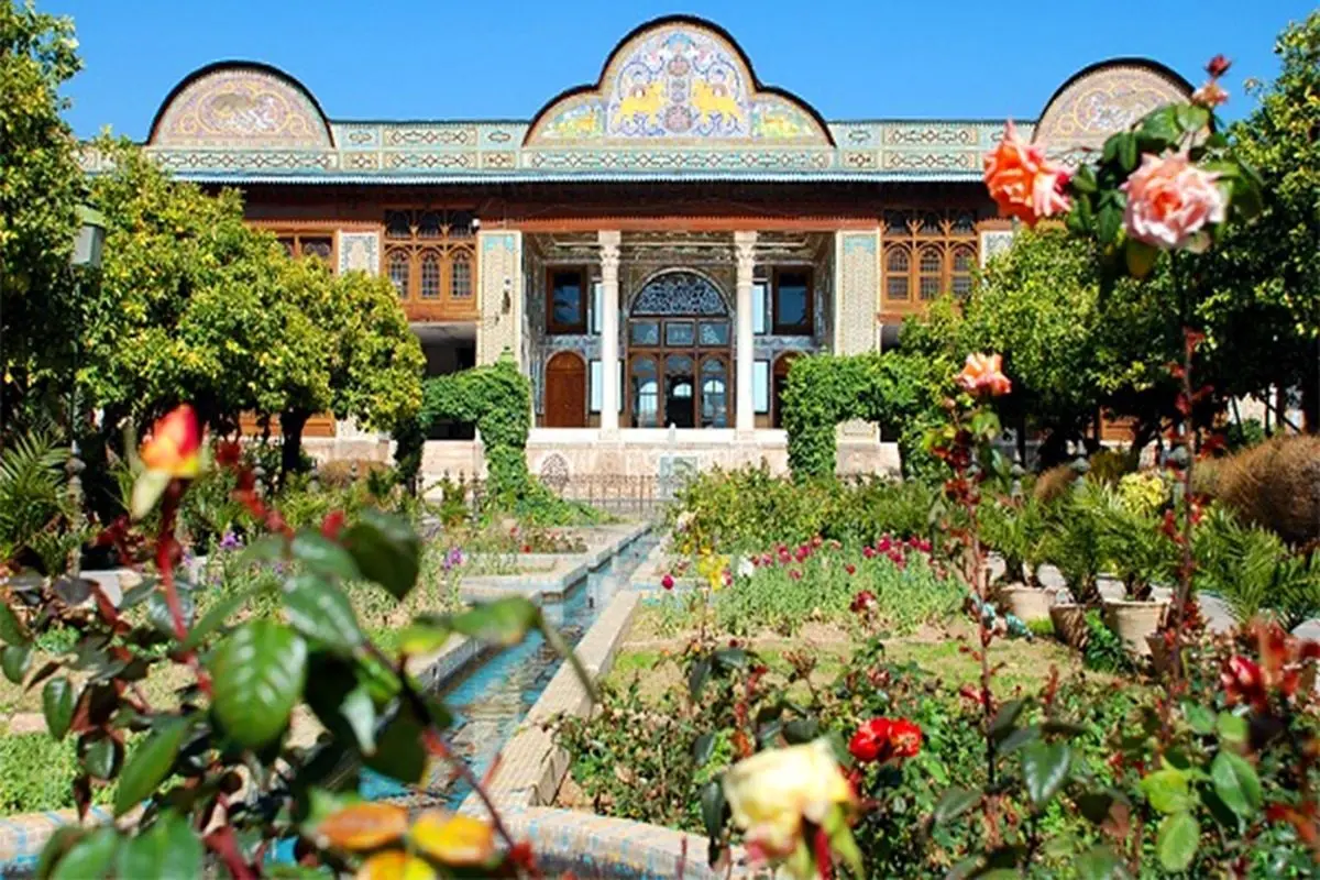 نمای زیبا از نارنجستان قوام شیراز+ عکس