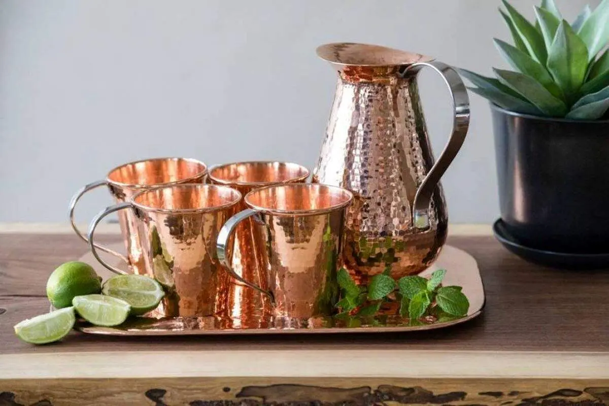 آب را در ظروف مسی بنوشید