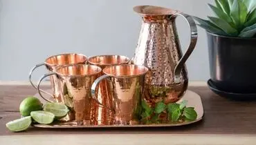آب را در ظروف مسی بنوشید