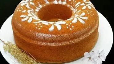 طرز پخت کیک اسفنجی پرتقالی