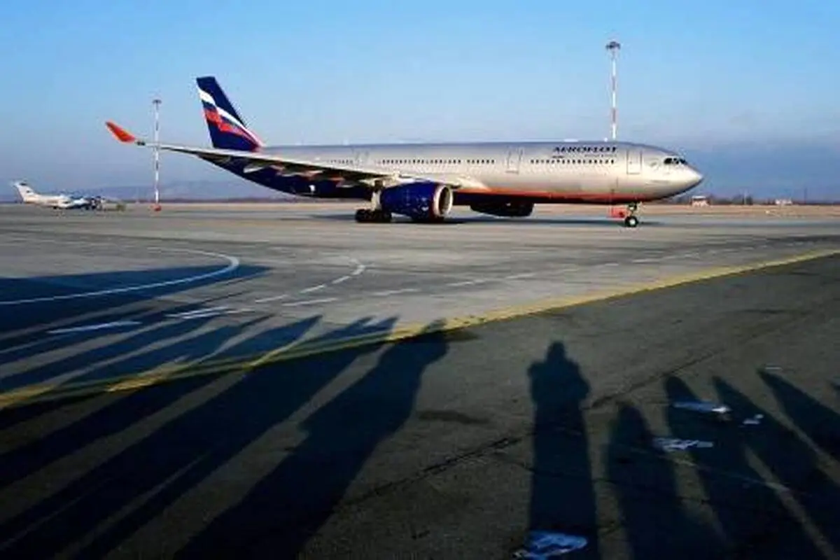 تعمیر یک هواپیمای شرکت Aeroflot برای اولین بار در ایران