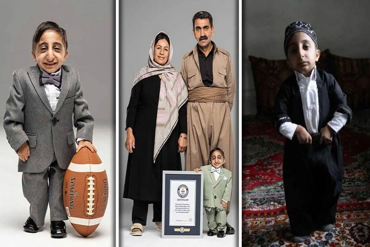این جوان ایرانی رکورد کوچک ترین دست دنیا را شکست+ تصاویر