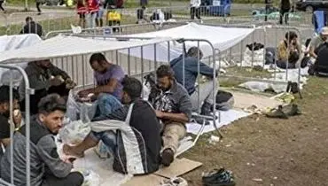 وضعیت فاجعه‌بار تغذیه پناهجویان در کمپ‌های انگلیس+ فیلم