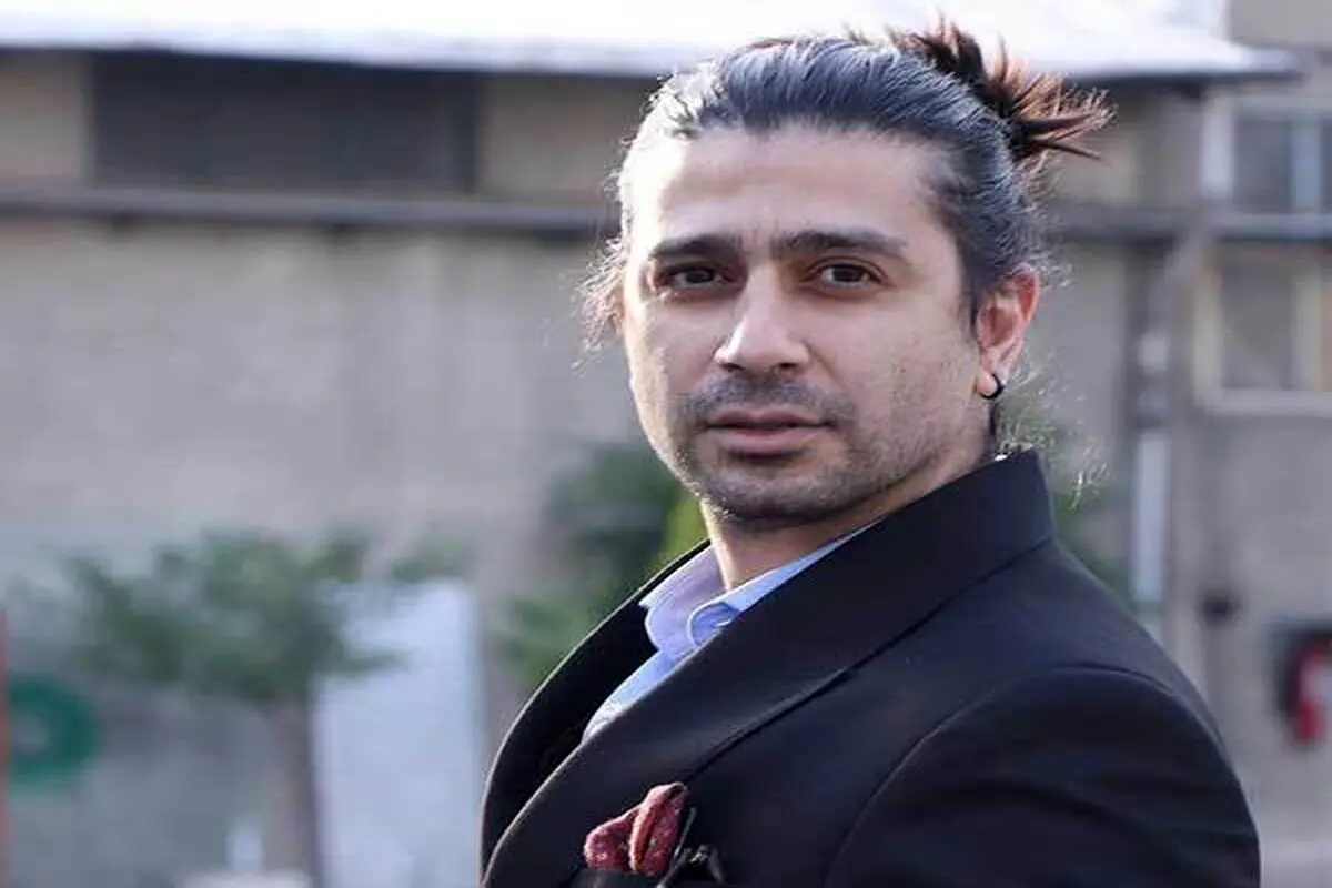 گریم دیدنی میثاق جمشیدی برای ایفای نقش خواننده قدیمی+ عکس