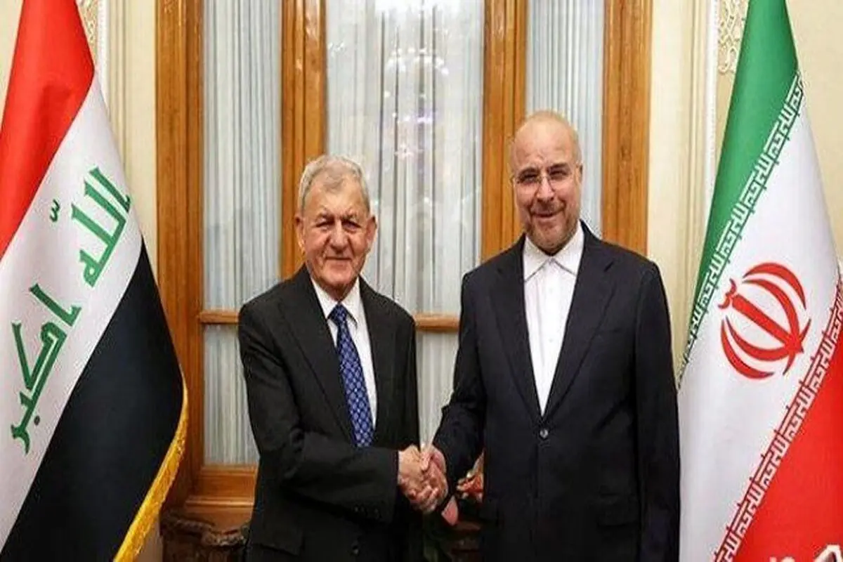 دیدار رئیس مجلس با رییس جمهور عراق