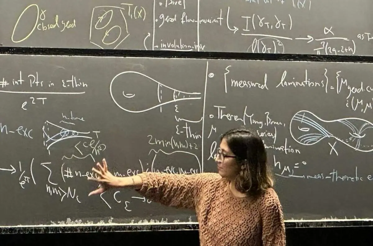 دریافت دکترای ریاضی از دانشگاه هاروارد توسط تینا ترکمان