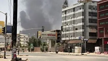 ویدئویی از بمباران سودان توسط هواپیماهای ارتش این کشور