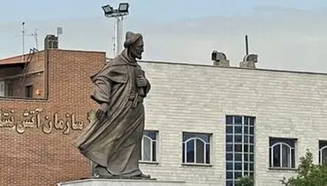 رونمایی از بزرگترین مجسمه برنزی پایتخت+ عکس