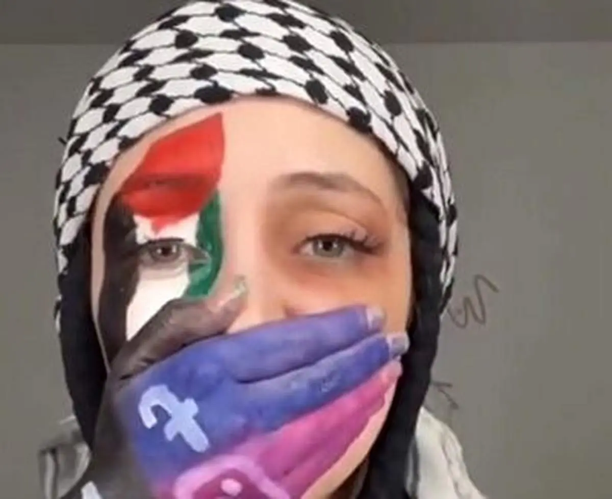 کلیپی تیکتاکی در حمایت از مردم فلسطین که میلیونها بار دیده شد