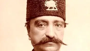 عکس زیر خاکی از پسران ناصرالدین شاه در یک قاب