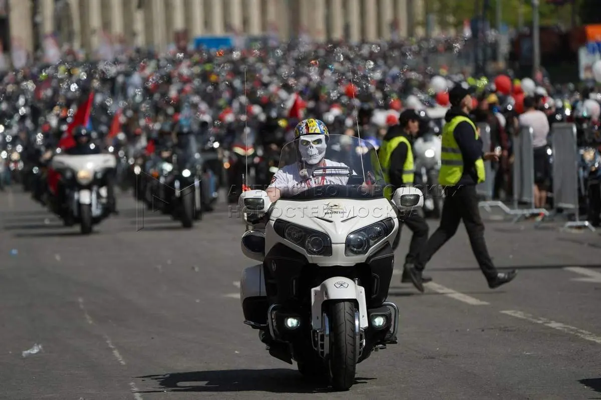 جشنواره موتورسیکلت در خیابان های مسکو+ عکس و فیلم