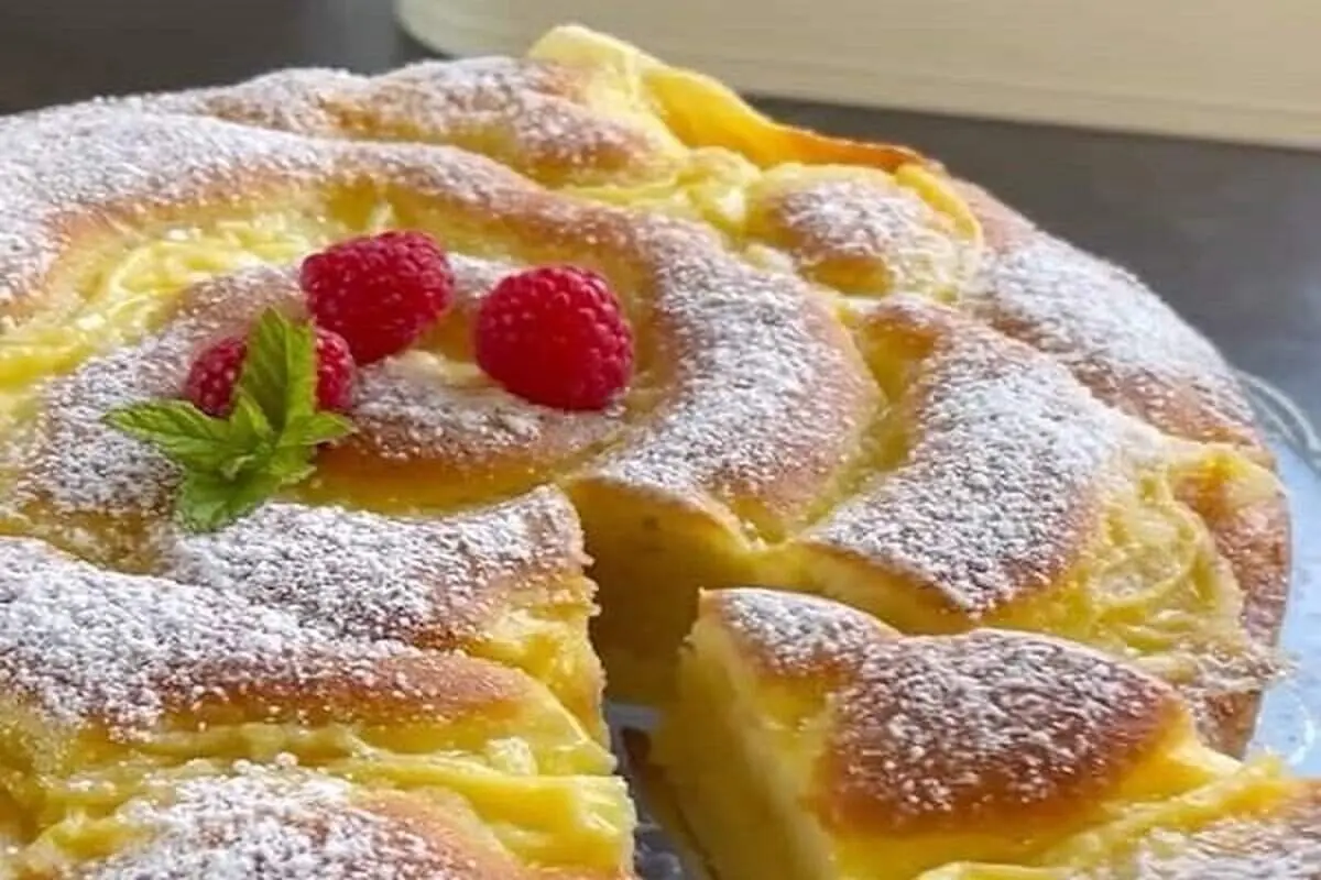 طرز تهیه کیک پودینگ سیب