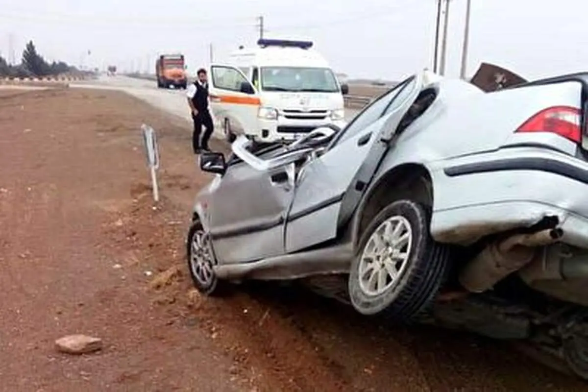 لحظه هولناک واژگونی سمند با سرعت ۲۰۰ کیلومتر بر ساعت+ فیلم