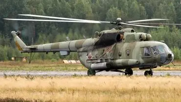حمله هلیکوپترهای Mi-8 اوکراین به مواضع روس ها+ فیلم