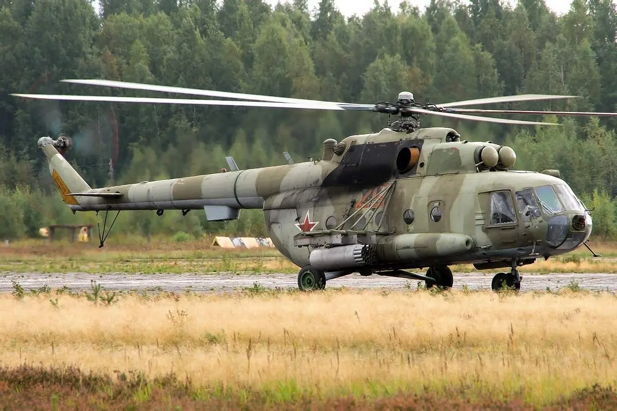 حمله هلیکوپترهای Mi-8 اوکراین به مواضع روس ها+ فیلم