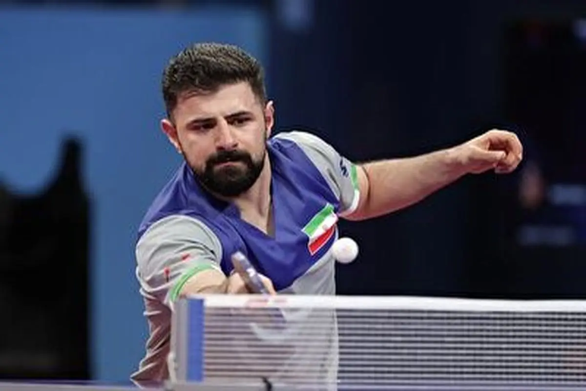 مصدومیت تلخ و بدموقع ستاره ایران در قهرمانی تنیس روی میز جهان+ فیلم