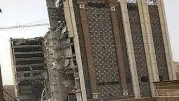 گودبرداری محل ساختمان متروپل برای احداث ساختمان جدید؟+ فیلم