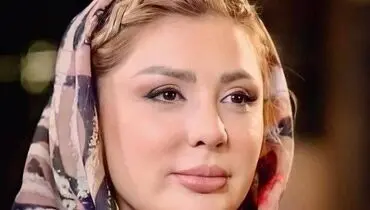 نیوشا ضیغمی با سربند کردی+ عکس