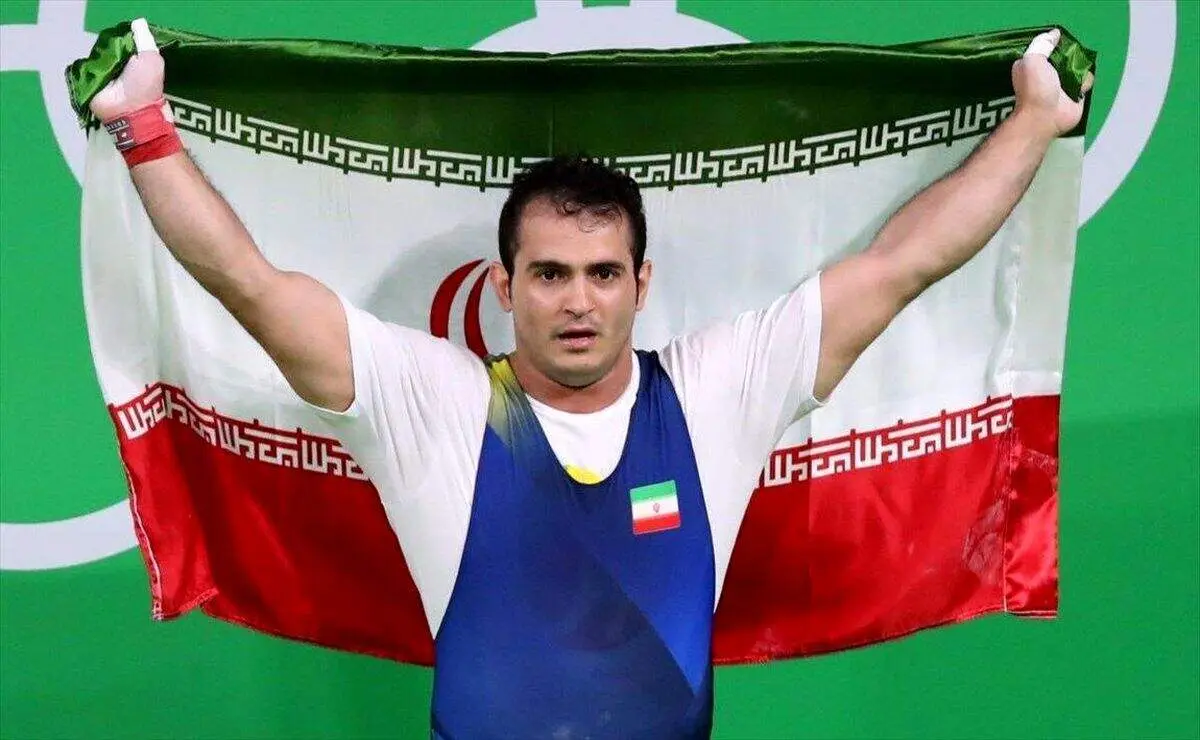 ممنوعیت حمل پرچم توسط وزنه‌برداران