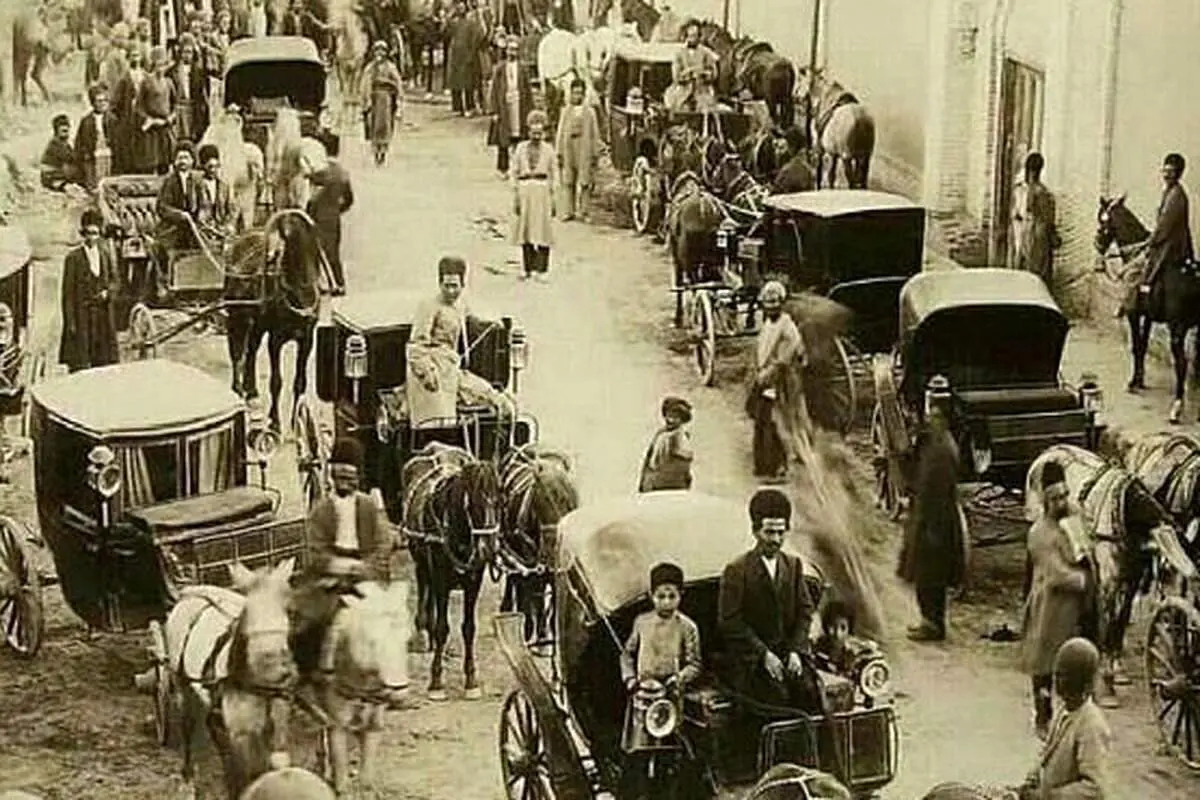 طرح ترافیک در تهران ۱۵۵ ساله شد | قصه اولین خیابان و ممنوع‌الورود شدن خرها و قاطرها